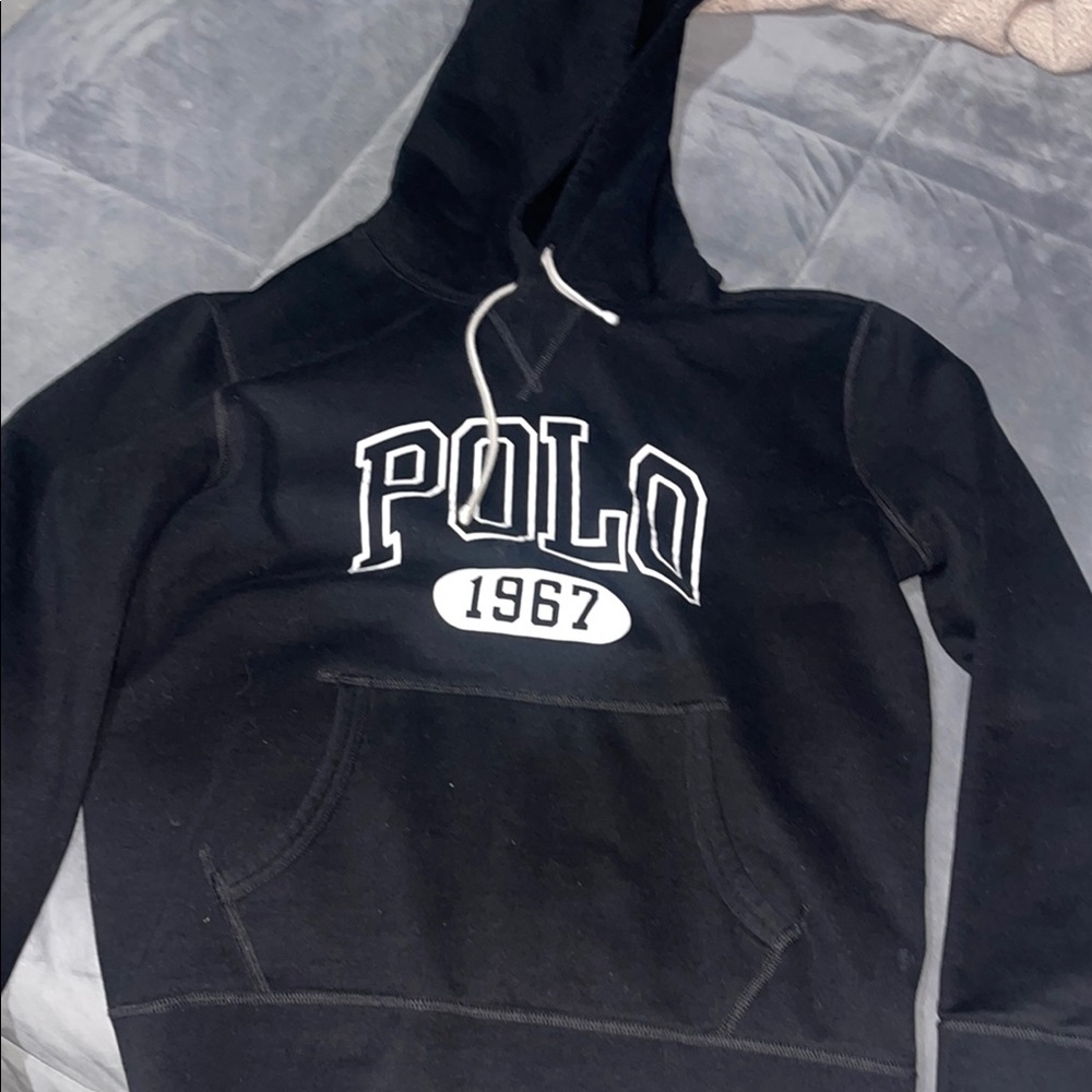 Polo by Ralph Lauren 1967 Black Hoodie Sweater
